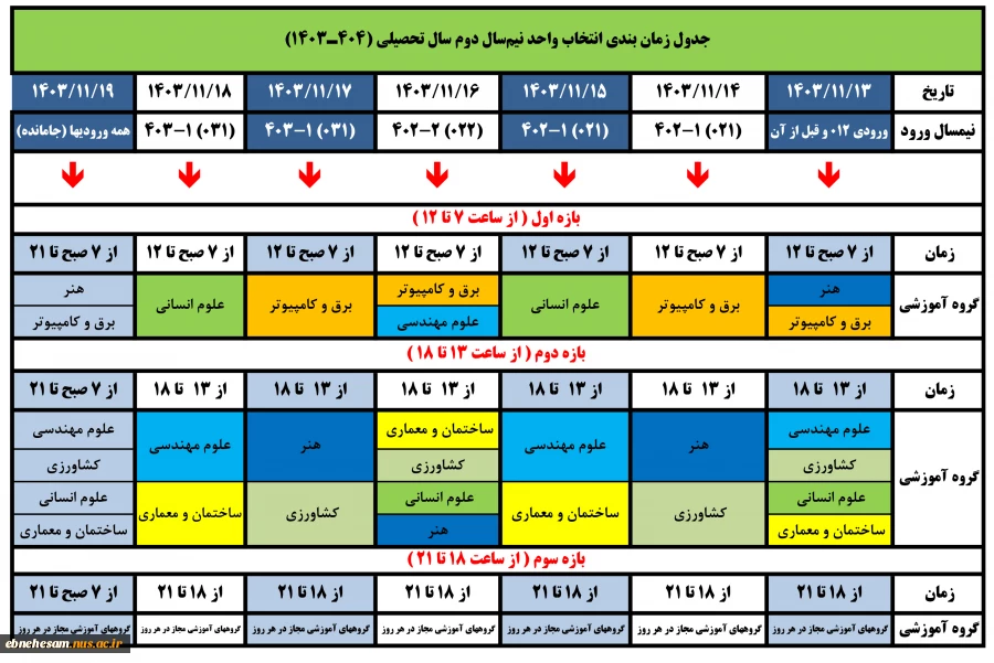 انتخاب واحد032